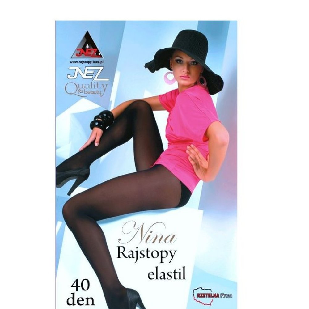 Inez Nina tights 40 denier 3-L beige